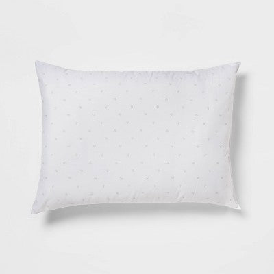 Standard/Queen Medium/Firm Machine Washable Plush Pillow White - Room Essentials™