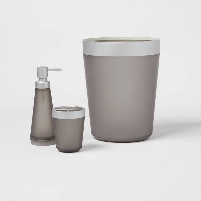 Wastebasket Gray - Room Essentials™