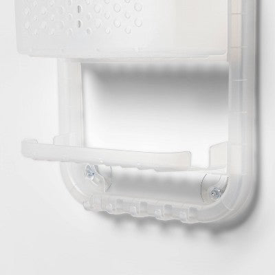 Three Tier Over The Shower Caddy Frosted - Room Essentials™