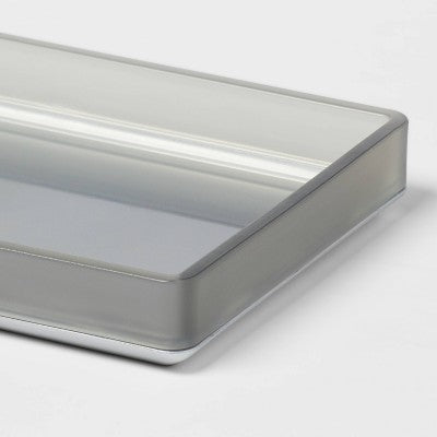 Bathroom Tray Gray - Room Essentials™