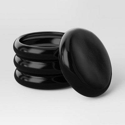 Bubble Lidded Box Black - Room Essentials™