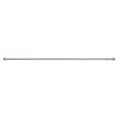 28"-48" Café Curtain Rod Nickel - Room Essentials™