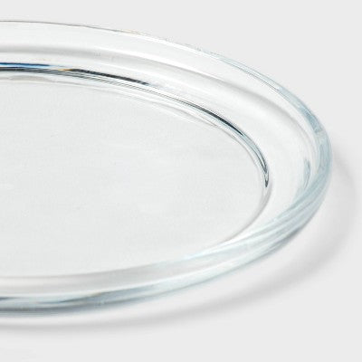 5" Glass Plate Candle Holder - Room Essentials™