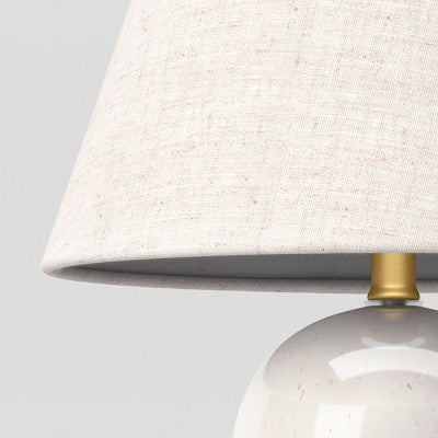 Ceramic Table Lamp Cream/Tan - Room Essentials™