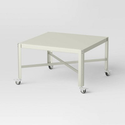 Adjustable Dorm Bistro Table Off-White - Room Essentials™