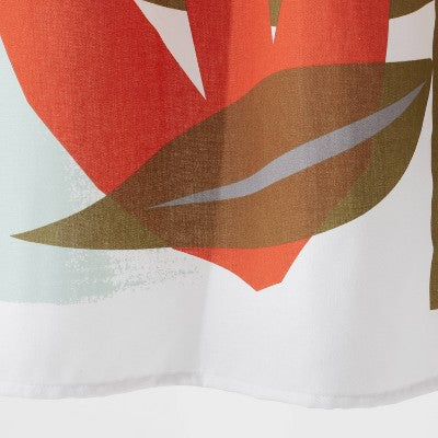 Exploded Graphic Shower Curtain - Room Essentials™