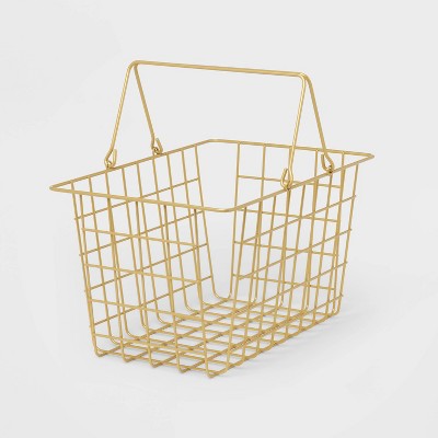 Metal Caddy Brass - Room Essentials™