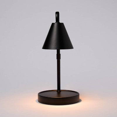Candle Lamp Warmer Black Metal - Room Essentials™
