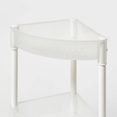  Trilateral Tower Caddy White - Room Essentials™