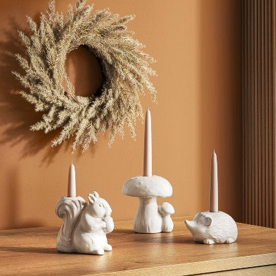  Ceramic Squirrel Taper Candle Holder - Room Essentials™