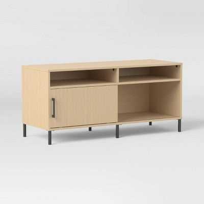  Mixed Material TV Storage Stand For TVs Up To 54" With Sliding Doors - Room Essentials™