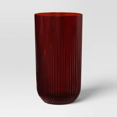  Ribbed Vase Tall - Room Essentials™
